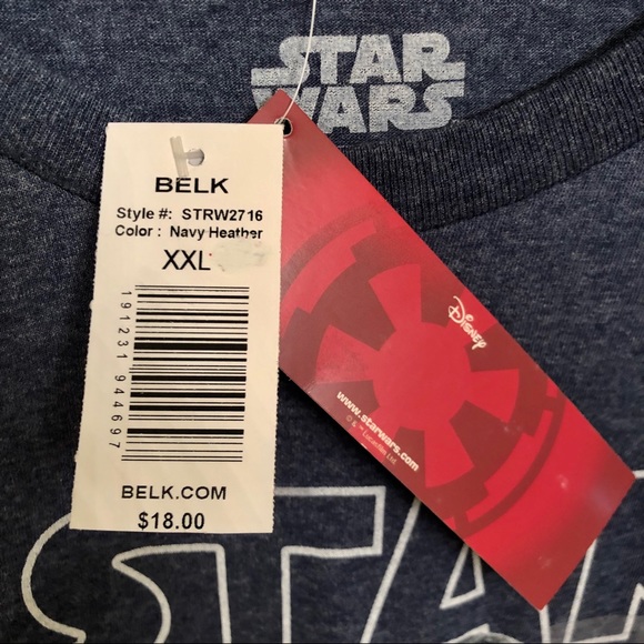 Disney Star Wars Men’s Han Solo T-Shirt XXL New - Picture 3 of 6